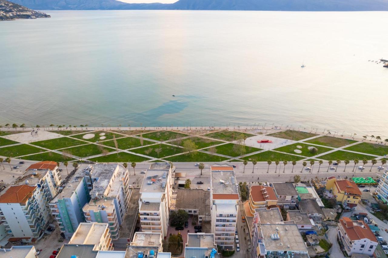 Palm Side Hotel Влёра Экстерьер фото