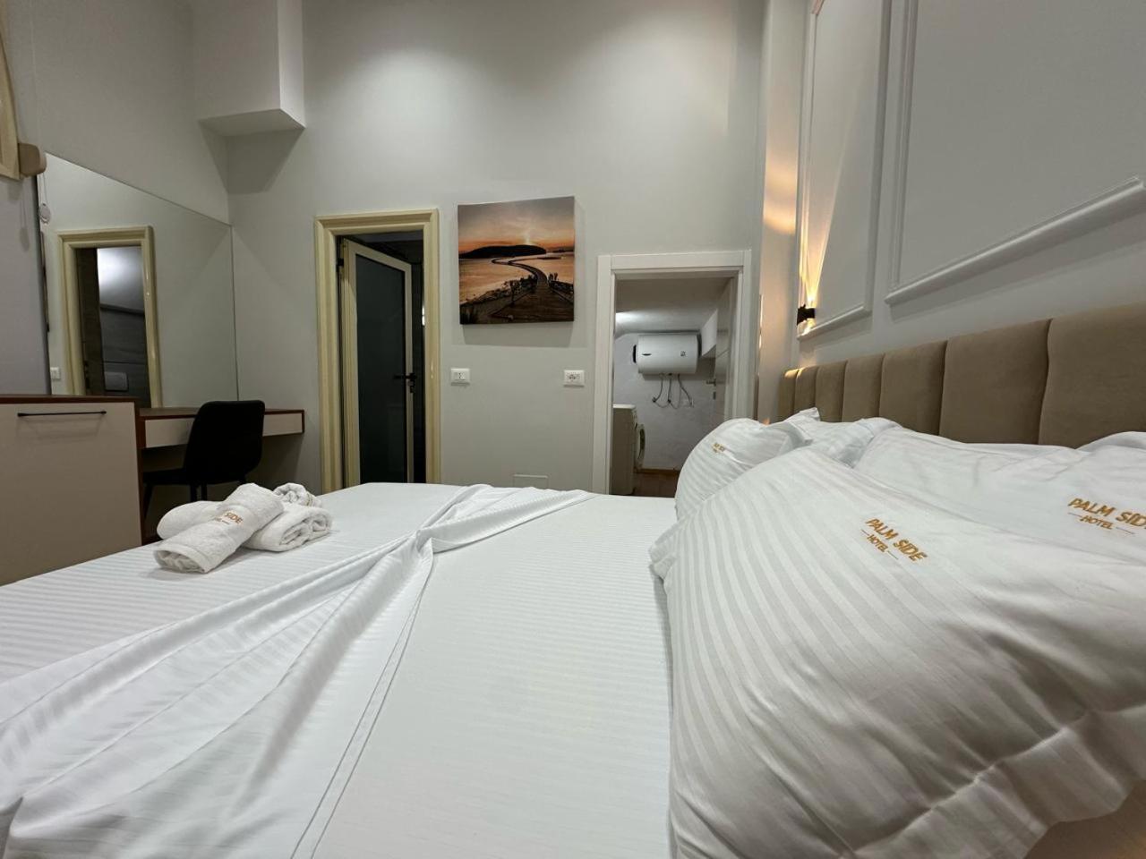 Palm Side Hotel Влёра Экстерьер фото